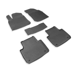 Set covorase auto SEINTEX, pentru PORSCHE Cayenne III 2017-prezent, 5 bucati, negru