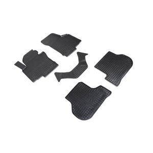 Set covorase auto SEINTEX GRID, pentru Skoda Octavia 2 2004-2012, 5 bucati, negru