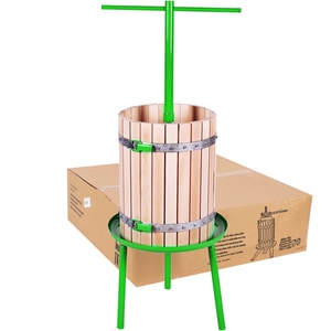 Teasc pentru zdrobit struguri, lemn, 40 L