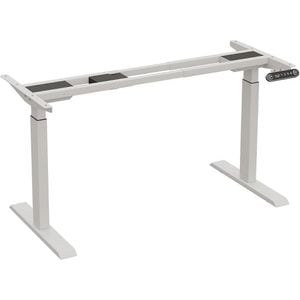 Cadru de birou electric dublu motorizat PROCART, inaltime reglabila 64-129 cm, memorare 4 pozitii
