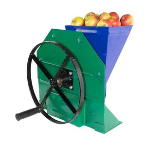 Razatoare fructe, manuala, cu disc fulie motor, 5L, 14 kg/h, 44 x 44 x 34 cm