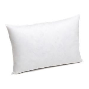 Perna DacEnergy, bumbac, umplutura din puf si pene, antibacterian si anti-acarien, dreptunghiulara, alba, 50x70 cm
