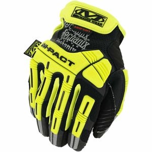 Manusi protectie Mechanix Wear HI-VIZ M-PACT D5, marimea L, galben