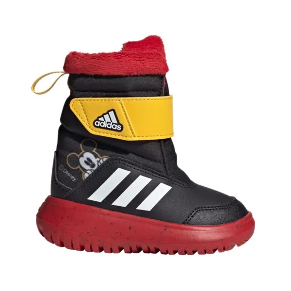 Ghete de iarna pentru copii Adidas Winterplay I Mickey Alb 26