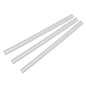 Set batoane silicon transparent, diametru 7 mm, 1 kg, 120 bucati, lungime 20 cm