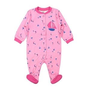 Salopeta bebe Pekkle, z03, cu imprimeu barcute, 8.5-10 Kg / 73.6  77.5 cm, 9-12 luni