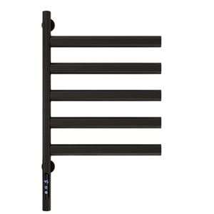Port-prosop electric TRENDYS AB-F55N, 42 x 66 cm, digital, negru mat, cu 5 brate reglabile
