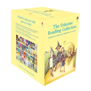 Set carti Usborne, The Usborne Reading Collection, Set 40 carticele de povesti in limba engleza, Cu povesti, 5 ani+