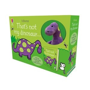 Carte+Jucarie Usborne, That's not my dinosaur, Cu texturi, 1 an+
