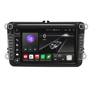 Navigatie GPS pentru Volkswagen, Skoda, Seat, cu Android 13, 4GB+64GB,  SLOT SIM 4G, CarPlay si Android Auto, 8 inch