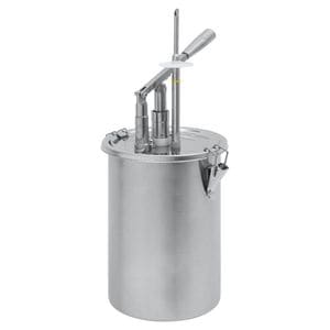 Aparat manual injectat creme, gem, ciocolata, inox, 4,5 Lt. dozaj max. 40 ml.