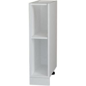 Corp de bucatarie Sani Modest, 20 x 48 x 82 cm, alb-stejar kraft
