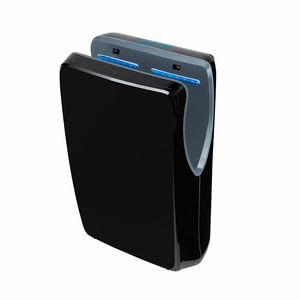 Uscator de maini vertical DacEnergy, realizat din ABS, filtru HEPA, 1500 W, antifoc, negru, 54x32x18 cm