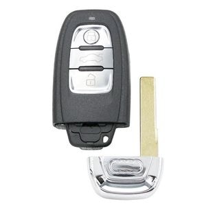 Carcasa cheie auto Techstar, pentru Audi A4L/Q5, cu 3 butoane, negru