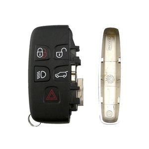 Cheie Auto Completa Techstar, pentru LAND ROVER Evoque, Discovery, Range Rover, 5 Butoane, 433mhz, Smart, negru