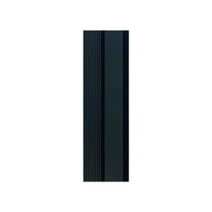 Riflaj decorativ polimer, 2800 x 120 x 12 mm, Antracit 403