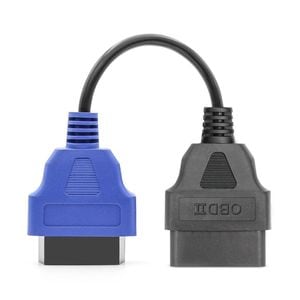 Set 6 cabluri adaptoare de diagnosticare Techstar, pentru Fiat ECUScan si MultiECUscan, Alfa Romeo, Lancia, multicolor