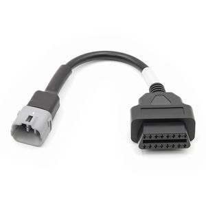 Cablu adaptor de diagnosticare Techstar, pentru motociclete Suzuki, OBD2, cu 6 pini la 16 pini 