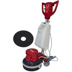 Monodisc SWF005-3 SWISSVAC cu pad negru pentru curatat suprafete dure din beton, gresie sau covoare PVC, 1100W, alimentare 230V