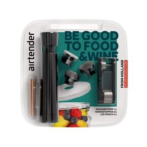 Set vidare AIRTENDER, pentru alimente si vin, blister