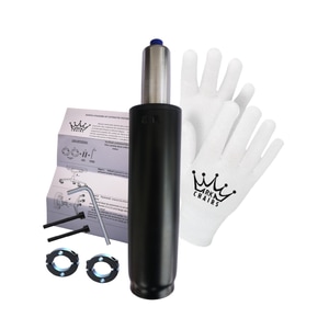 Kit profesional de extractie cu cilindru piston Arka Chairs 200 Kg, negru clasa 4 Super Profesional corp 215 mm extensie 120mm