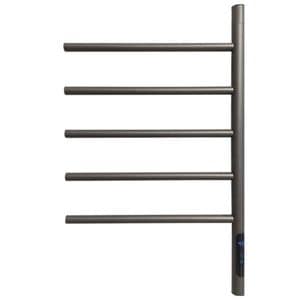 Calorifer electric TRENDYS, 5 elementi, 5 trepte de putere, 2200W, 42 x 66 cm, digital, gri mat, cu 5 brate reglabile