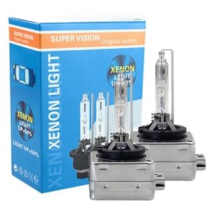 Becuri Xenon Techstar SuperVision, D1S, alb rece, 6000K, 3200lm, 35W