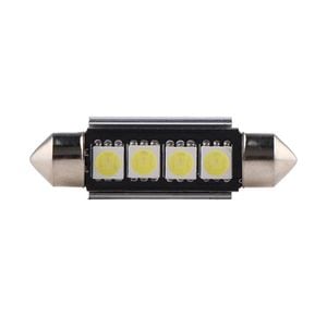 Bec LED Auto Techstar, Festoon,  alb rece, 6000K, 12V, 150 lm, 41mm