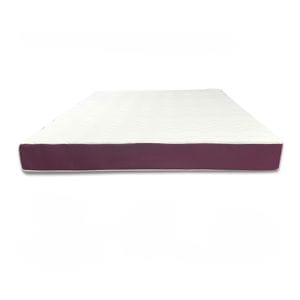 Saltea ortopedica BEST SLEEP Color Line Purple, 160x200x20cm, spuma poliuretanica, hipoalegenic, reversibila, ferma