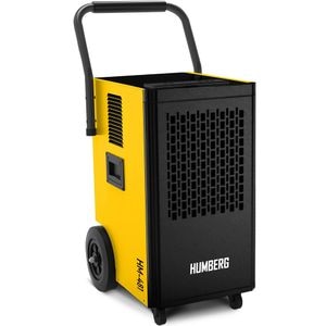 Dezumidificator industrial, roti mari, cronometru 24 de ore, hygrostat, higrometru, functia de dezghetare automata, debit aer 450 m3/h, 50 l/24 h, rezervor de apa 5, 5 l, 545 W