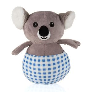 Lampa de veghe Reer Koko Koala, 2 in 1, Jucarie din plus si proiector de stele cu muzica, Cu senzor inteligent de plans, 0 luni+, Albastru/Gri