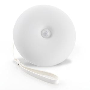 Lampa de veghe Reer NightGuide SmartLight, Inteligenta, Cu senzor de miscare, Comunicare wireless cu smartphone, Temporizator,  Alb