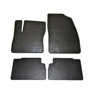 Set 4 covorase auto stil tavita din cauciuc moale si flexibil compatibile cu Ford C-Max 2011-2019, negru