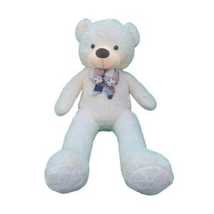 Jucarie de plus Nichita, Urs, cu funda, 150 cm, crem