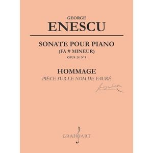 Sonate pour piano (fa mineur) Op.24 Nr.1 - George Enescu