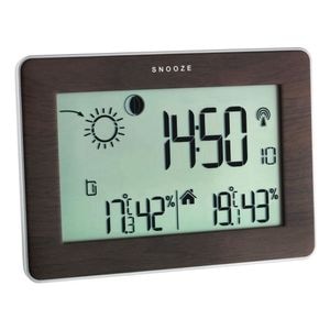 Statie meteo TFA, 35.1128.08, Cu transmitator wireless, Maro