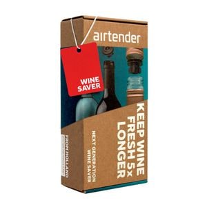 Set de vacuumare vin AIRTENDER , giftbox, alimente, vin, cocktail, 8 piese