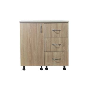 Corp inferior pentru bucatarie XMOBILA, 80x50x90 cm, Sonoma, PAL 18 mm