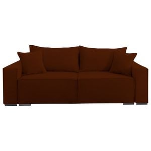 Canapea extensibila Jaky Lincoln cu lada de depozitare, caramiziu, 230x100x82 cm