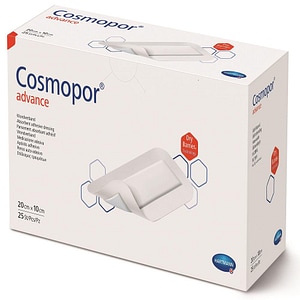 Plasturi Hartmann, sterili autoadezivi Cosmopor advance, 20 x 10 cm, 25 bucati