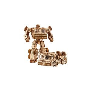 Puzzle 3D mecanic WT, Timbertron Ultima, lemn, 1212 piese