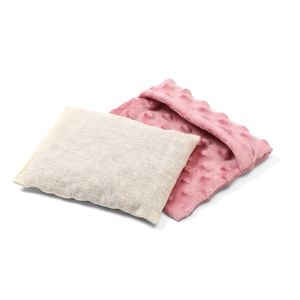 Perna termica cu samburi de cires si miros de lavanda BabyOno 796/01, 0 luni+, 16 x 15.5 cm, Roz
