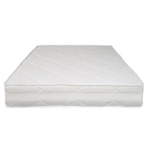 Saltea ortopedica Best Sleep Grande, pentru persoane cu greutate, 150x200x30 cm, spuma poliuretanica, spuma cu memorie, cocos, husa cu Tencel