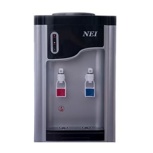 Dozator apa de birou NEI HSM-61TB, cu compresor, negru/argintiu