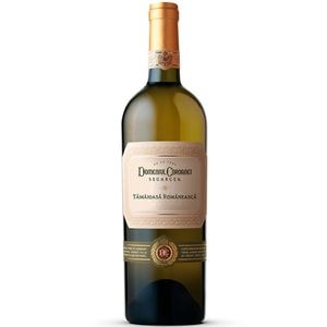 Vin Alb Sec Prestige Tamaioasa Romaneasca Domeniul Coroanei Segarcea, 0.75L