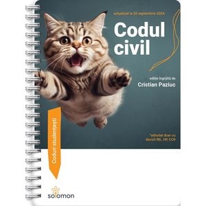 Codul civil Act. 20 septembrie 2024 Ed. Spiralata