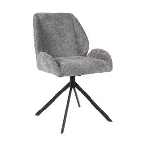 Scaun living KJC4347, 56x63x88 cm, Gri