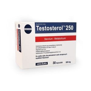 Capsule Megabol Testosterol 250, 30 cps, puternic anabolizant natural, creste nivelul de testosteron