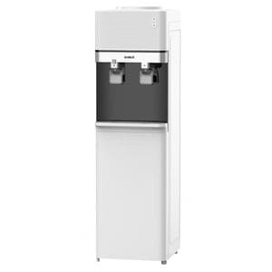Dozator de apa cu compresor Samus WDST-251CW, Putere incalzire apa 500 W, Putere racire apa 85 W, Bidon 11/19 L, Dulap de depozitare, Siguranta copii, Alb