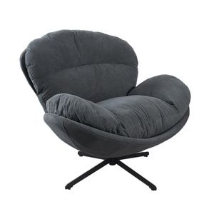 Fotoliu Living Rotativ KJLC-062, 96x98x106 cm, Gri